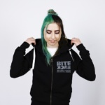 Hoodie Bite Back Zwart - Afbeelding 6