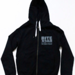Hoodie Bite Back Zwart
