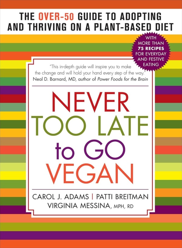 Never Too Late to Go Vegan - Carol J. Adams, Patti Breitman, Virginia Messina